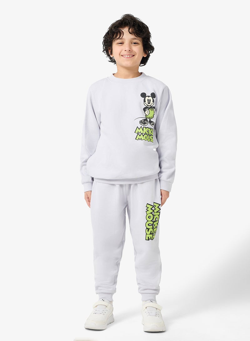 Disney Kids Mickey Mouse Sweatshirt And Sweatpants - Image 5